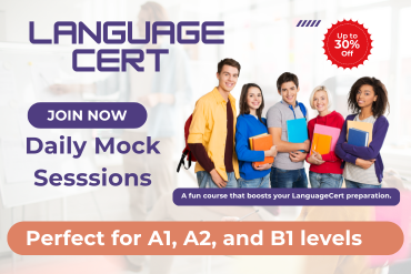 LanguageCert Pass A1 to C1 with Confidence